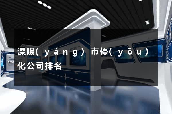 溧陽(yáng)市優(yōu)化公司排名