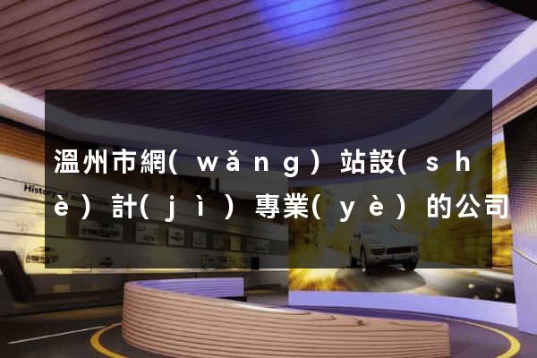 溫州市網(wǎng)站設(shè)計(jì)專業(yè)的公司