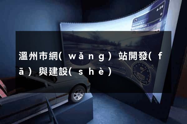 溫州市網(wǎng)站開發(fā)與建設(shè)