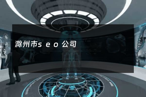滁州市seo公司