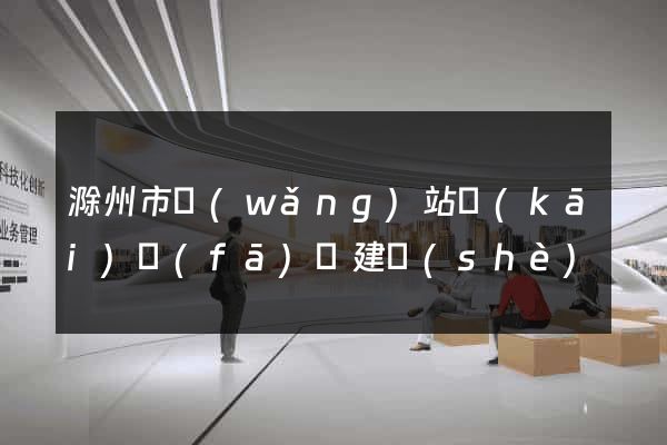 滁州市網(wǎng)站開(kāi)發(fā)與建設(shè)