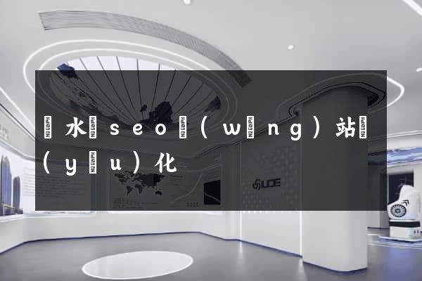 漣水縣seo網(wǎng)站優(yōu)化