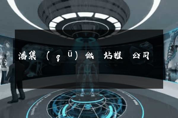 潘集區(qū)做網站推廣公司