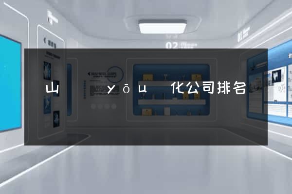潛山縣優(yōu)化公司排名