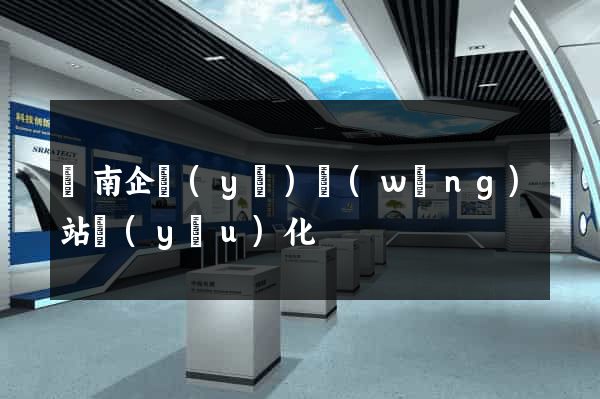 濟南企業(yè)網(wǎng)站優(yōu)化