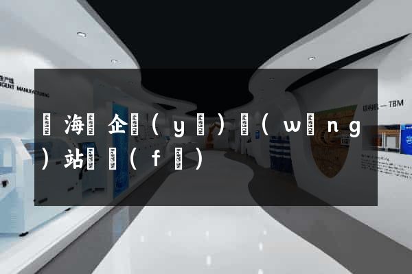 濱?？h企業(yè)網(wǎng)站開發(fā)