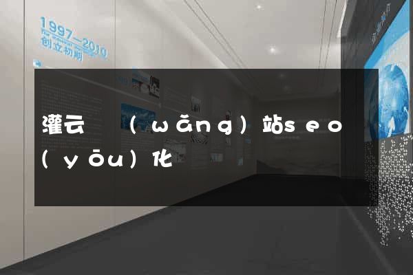 灌云縣網(wǎng)站seo優(yōu)化