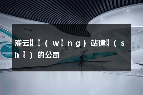 灌云縣網(wǎng)站建設(shè)的公司