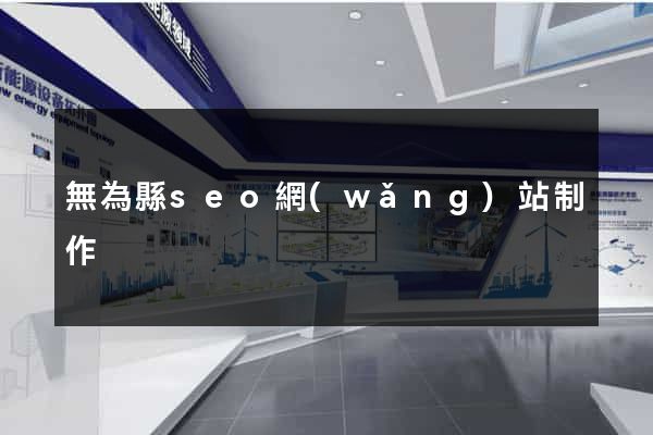 無為縣seo網(wǎng)站制作