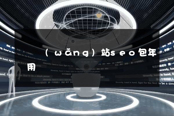 無錫網(wǎng)站seo包年費用