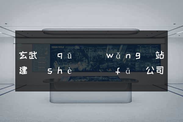 玄武區(qū)網(wǎng)站建設(shè)開發(fā)公司