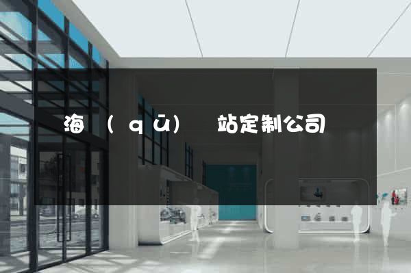 甌海區(qū)網站定制公司
