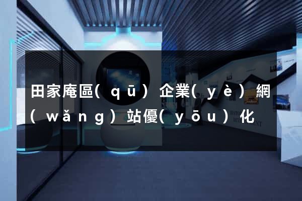 田家庵區(qū)企業(yè)網(wǎng)站優(yōu)化
