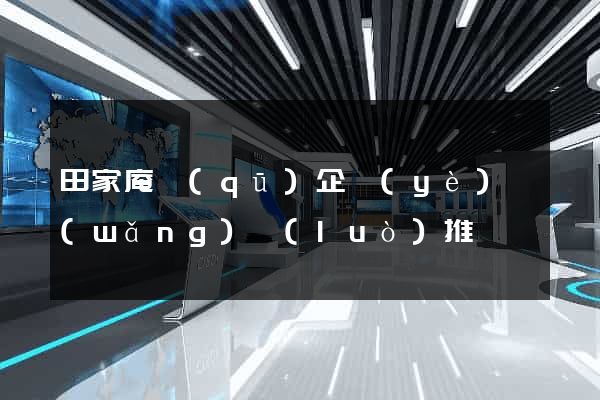 田家庵區(qū)企業(yè)網(wǎng)絡(luò)推廣