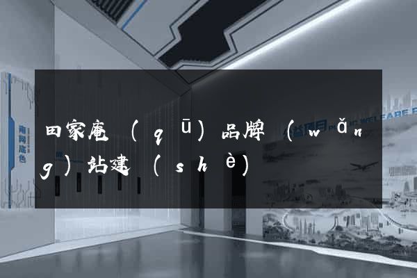 田家庵區(qū)品牌網(wǎng)站建設(shè)