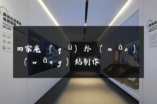 田家庵區(qū)外貿(mào)網(wǎng)站制作