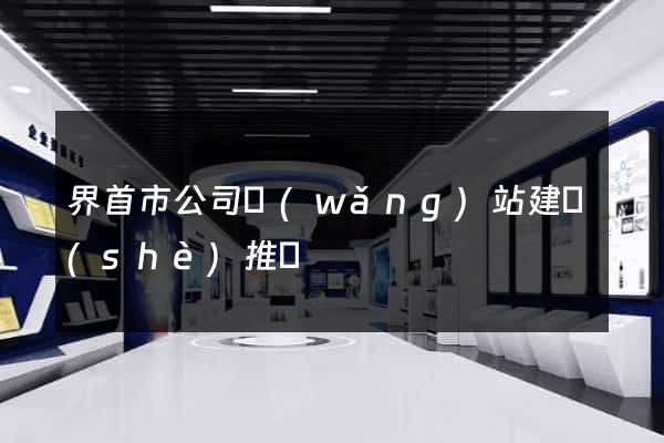 界首市公司網(wǎng)站建設(shè)推廣