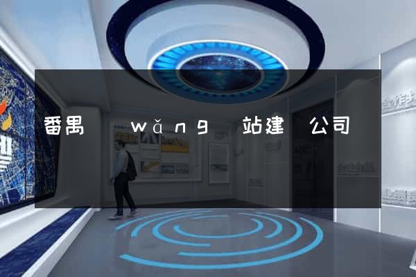 番禺網(wǎng)站建設公司