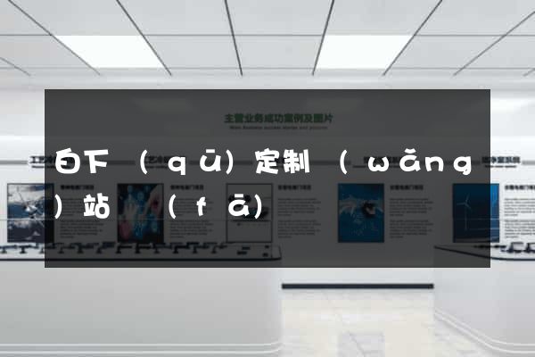 白下區(qū)定制網(wǎng)站開發(fā)