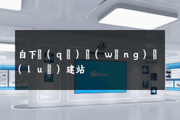 白下區(qū)網(wǎng)絡(luò)建站
