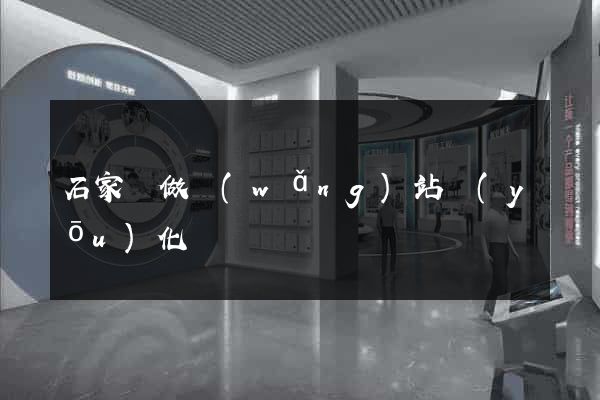 石家莊做網(wǎng)站優(yōu)化