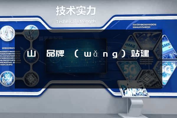 碭山縣品牌網(wǎng)站建設