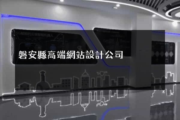 磐安縣高端網站設計公司