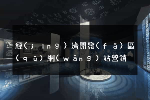 經(jīng)濟開發(fā)區(qū)網(wǎng)站營銷