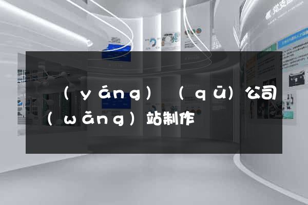 維揚(yáng)區(qū)公司網(wǎng)站制作