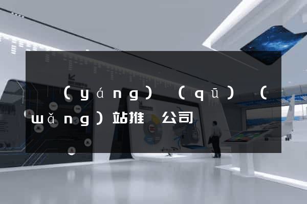 維揚(yáng)區(qū)網(wǎng)站推廣公司