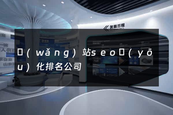 網(wǎng)站seo優(yōu)化排名公司