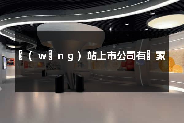 網(wǎng)站上市公司有幾家