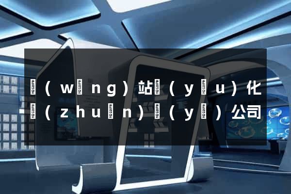 網(wǎng)站優(yōu)化專(zhuān)業(yè)公司