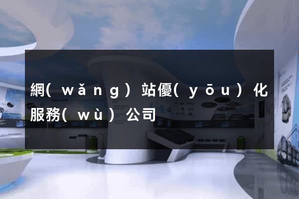 網(wǎng)站優(yōu)化服務(wù)公司