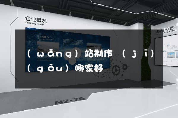 網(wǎng)站制作機(jī)構(gòu)哪家好