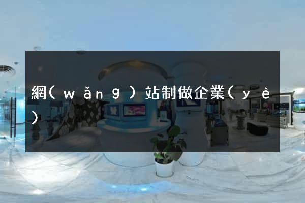 網(wǎng)站制做企業(yè)