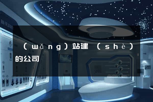 網(wǎng)站建設(shè)的公司