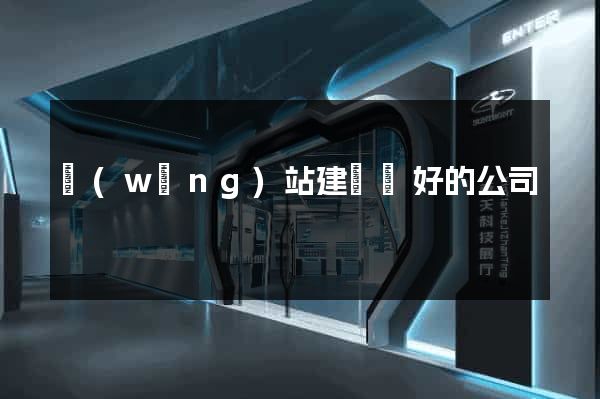 網(wǎng)站建設較好的公司