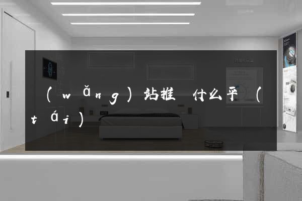 網(wǎng)站推廣什么平臺(tái)