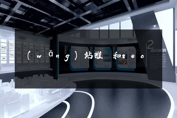 網(wǎng)站推廣和seo