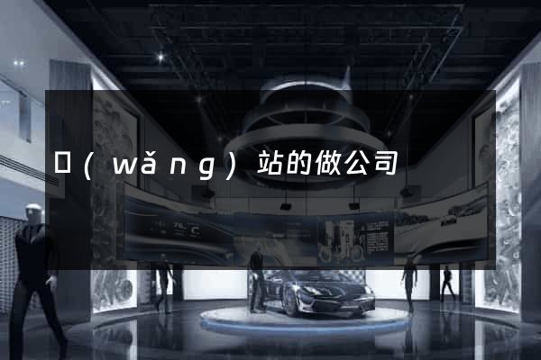 網(wǎng)站的做公司