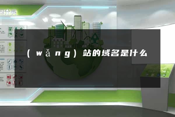 網(wǎng)站的域名是什么