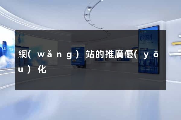 網(wǎng)站的推廣優(yōu)化