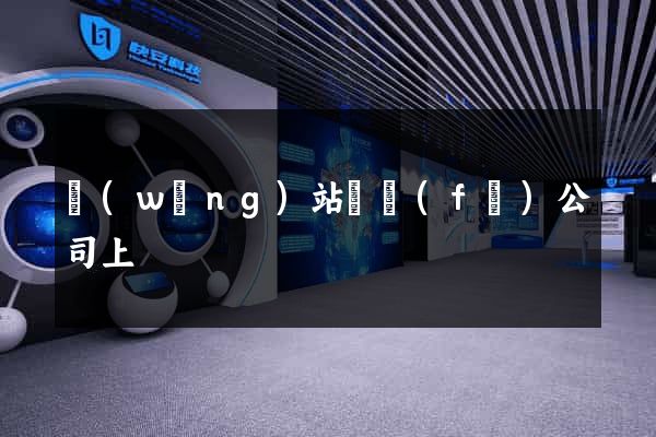 網(wǎng)站開發(fā)公司上