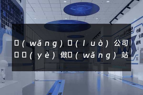 網(wǎng)絡(luò)公司專業(yè)做網(wǎng)站