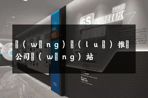 網(wǎng)絡(luò)推廣公司網(wǎng)站