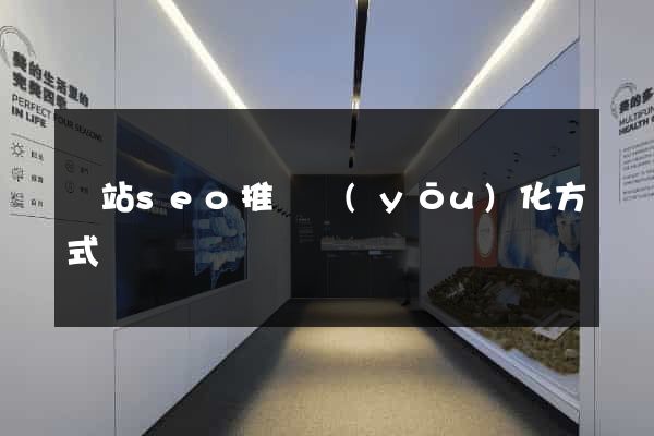 網站seo推廣優(yōu)化方式