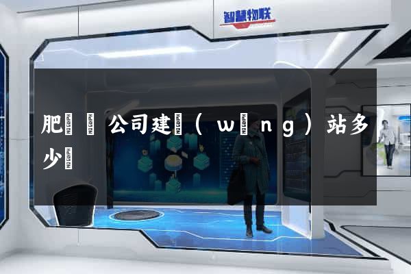 肥東縣公司建網(wǎng)站多少錢