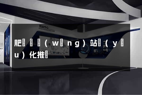 肥東縣網(wǎng)站優(yōu)化推廣