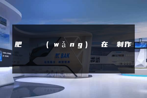 肥東縣網(wǎng)頁在線制作